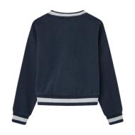 Sweat Marine Fille Pepe jeans Tiziana vue 2