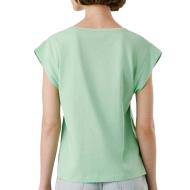 T-shirt Vert Femme Pepe Jeans Anabelle vue 2