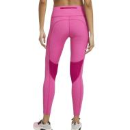 Legging Rose Femme Nike Fast Tight vue 2