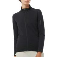 Chaqueta con cremallera negra para mujer Salomon Essential barato