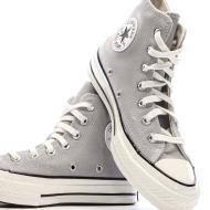 Baskets Grises Homme Converse Chuck 70 vue 7