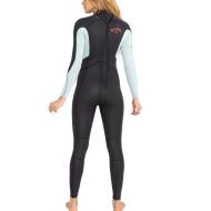 Combinaison surf Intégrale Noir Femme Billabong 5/4 mm vue 2