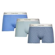 X3 Boxers Vert/Bleu Homme Calvin Klein Jeans Trunk