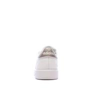 Baskets Blanches/Grises Femme Adidas Grand vue 3