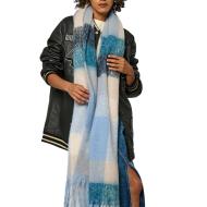 Echarpe Bleu/Blanche Femme Kaporal MENNY pas cher