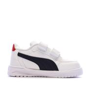 Baskets Blanches/Noires Garçon Puma Shuffle Downtown vue 2