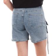 Short Cargo Bleu Femme Monday Premium BUE vue 2