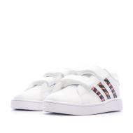 Baskets Blanche Garçon Adidas Grand Court Cf I vue 6