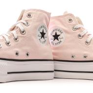 Baskets Roses Femme Converse All Star Lift Platform A06507C vue 7