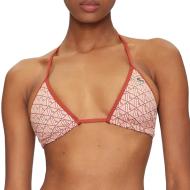 Haut de Bikini Terracotta Femme Lacoste Printed Jeresey pas cher