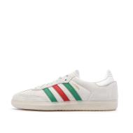 Baskets Grises/Vertes/Rouges Homme Adidas Samba pas cher