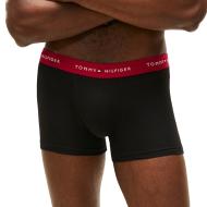 x3 Boxers Noir/Rouge/Bleu Homme Tommy Hilfiger Trunk vue 2