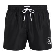 Short de Bain Noir Homme Calvin Klein Jeans Drawstring KM0KM01099