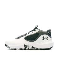 Chaussures de Basket Blanche/Noire Homme Under Armour Lockdown 6 pas cher