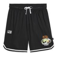 Short de Basketball Noir Homme Puma Hoop pas cher