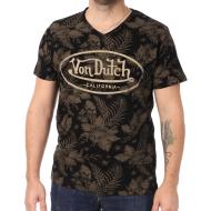 T-shirt Noir Homme Von Dutch TVCRON