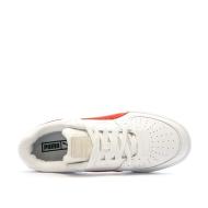 Baskets Blanc/Rouge Homme Puma Ca Pro Suede vue 4