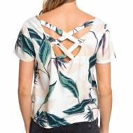 T-shirt Blanc Femme Roxy Darling vue 2