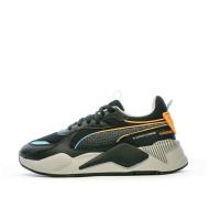 Baskets Noir/Orange Homme Puma Rs x 3d 390025 pas cher