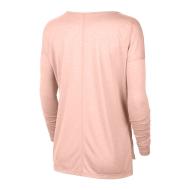 T-shirt Rose Femme Nike Dry Layer vue 2