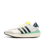 Baskets Blanches/Jaune Homme Adidas Country pas cher