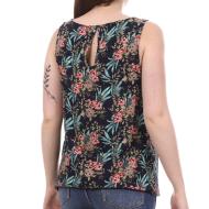 Top Marine à fleurs Femme Vero Moda Easy vue 2