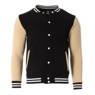 Veste Noir/Beige Homme Just Emporio Teddy