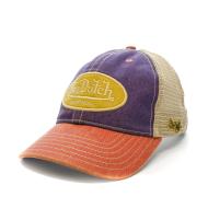 Casquette Beige/Violette Homme Von Dutch Mac 7 pas cher