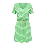 Robe à Rayure Vert Femme ONLY 15320317