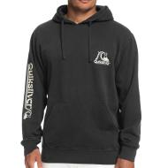 Sweat à Capuche Noir Homme Quiksilver As Slab pas cher