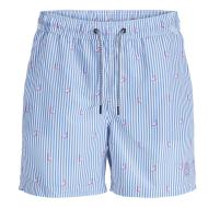Short de Bain Bleu Homme Jack & Jones Pacific Coast Flamingo