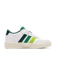 Baskets Blanches/Vert Garçon Adidas Breaknet 3.0 vue 2