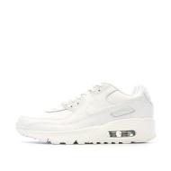 Baskets Blanches Femme Nike Air Max 90 Gs pas cher