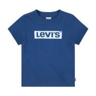 Camiseta azul marino para niño Levi's Junior con estampado gráfico barato