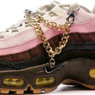 Air Max 95 Marron/Rose Femme Nike vue 6