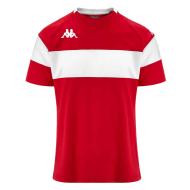 T-Shirt de Sport Rouge Homme Kappa Dareto
