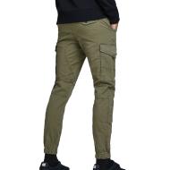 Pantalon Cargo Vert Homme Jack & Jones Paul Flake vue 2