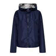 Parka Marine/Argent Femme Only Fry pas cher