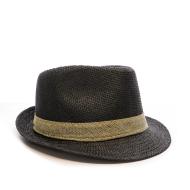 Chapeaux Noir Fedora Via Lorenzo Trilby Ivoire vue 2