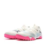 Chaussures de football Blanc/Rose Homme Puma Match Future 7 vue 6