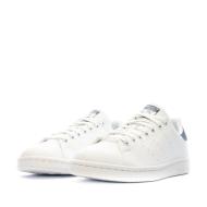 Baskets Blanches/Marine Femme Adidas Stan Smith vue 6
