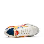 Baskets Blanches/Grises/Rouges Enfant Puma Future Rider vue 4
