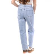 Gerade geschnittene hellblaue Jeans für Frauen Oraije Solange Ansicht 2