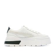 Baskets Blanche/Beige/Noir Femme Puma Mayze Stack 384363 vue 2