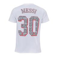 Messi T-shirt Blanc Enfant PSG vue 2