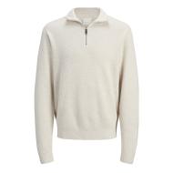 Pull Ecru Homme Jack & Jones Milanoe pas cher