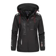 Parka Softshell Noire Femme Geographical Norway Reine