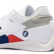 Baskets Blanche Garçon Puma Bmw Mms Drift Cat Delta Jr vue 7