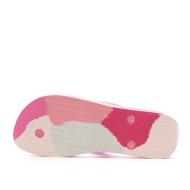Tongs Rose/Fushia Femme Havaianas Logomania vue 2