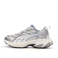 Baskets Blanches/Bleu Enfant Puma Morphic pas cher
